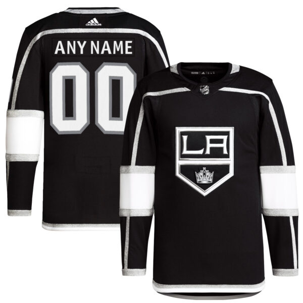 Los Angeles Kings adidas  Home  Primegreen Authentic Custom Jersey - Black