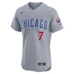 Dansby Swanson Chicago Cubs  Road Elite Player Jersey - Gray