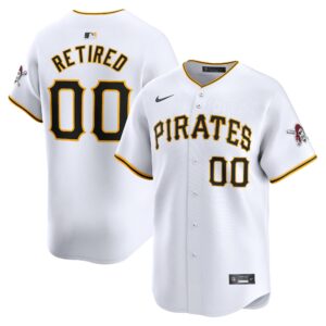 Pittsburgh Pirates  Home Limited Pick-A-Player Retired Roster Jersey - White