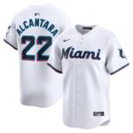 Sandy Alcantara Miami Marlins  Home Limited Player Jersey - White