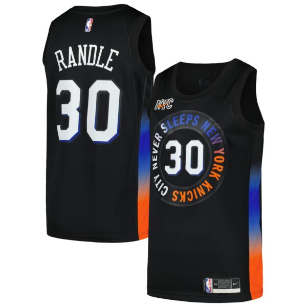 Julius Randle New York Knicks  Swingman Player Jersey - City Edition - Black