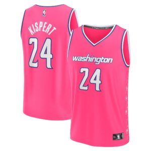 Corey Kispert Washington Wizards Fanatics Fastbreak Jersey - City Edition - Pink