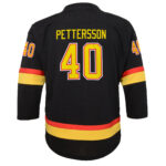 Elias Pettersson Vancouver Canucks Youth 2019/20 Flying Skate Replica Player Jersey - Black