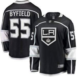 Quinton Byfield Los Angeles Kings Fanatics Home Team Breakaway Player Jersey - Black
