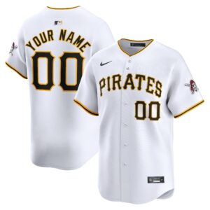 Pittsburgh Pirates  Home Limited Custom Jersey - White