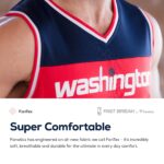 Washington Wizards Fanatics Fast Break Custom Replica Jersey Red - Icon Edition