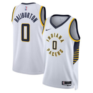 Tyrese Haliburton 0 Indiana Pacers Unisex Swingman Jersey - Association Edition - White