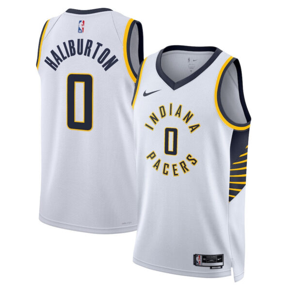 Tyrese Haliburton 0 Indiana Pacers Unisex Swingman Jersey - Association Edition - White