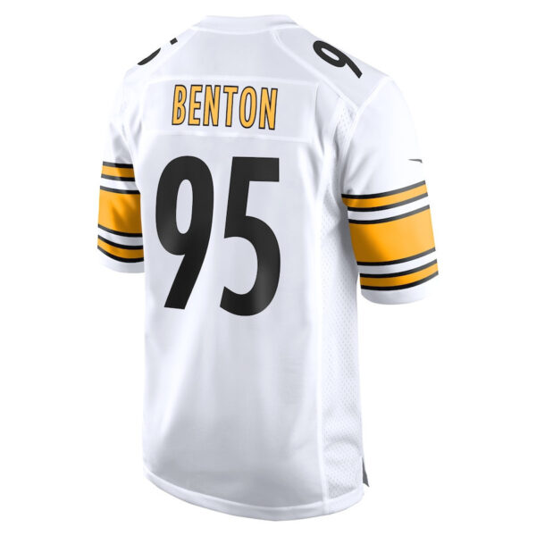 Keeanu Benton 95 Pittsburgh Steelers Men Game Jersey - White