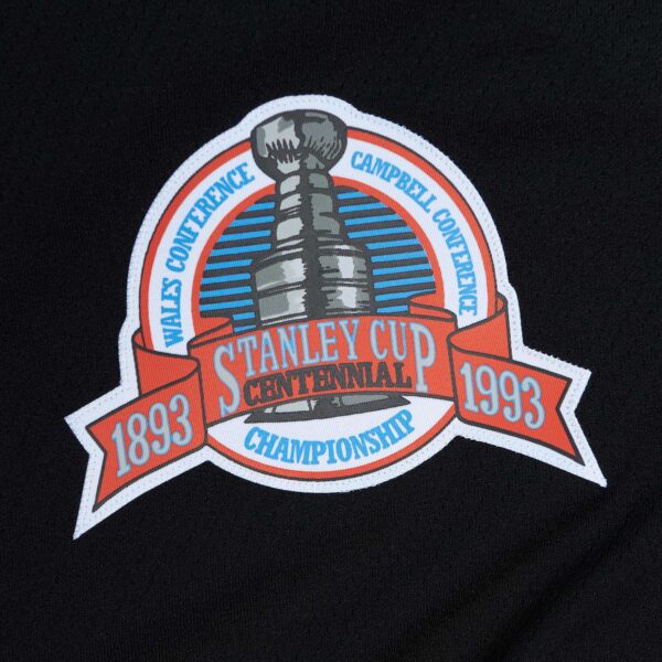 Luc Robitaille Los Angeles Kings Mitchell & Ness Alternate Captain Patch 1992/93 Blue Line Player Jersey - Black