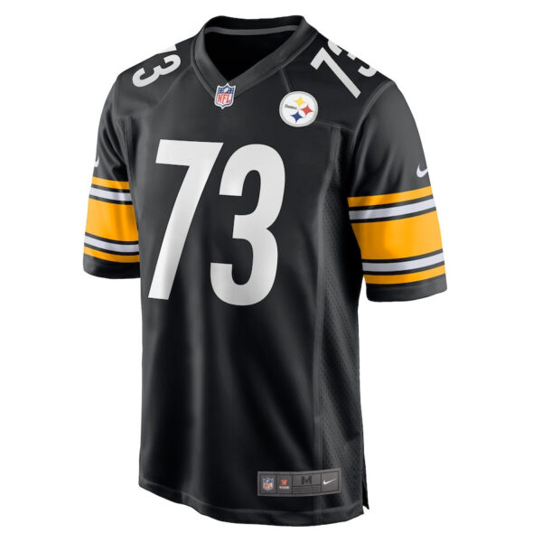 Isaac Seumalo 73 Pittsburgh Steelers Men Game Jersey - Black