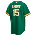 Seth Brown Oakland Athletics  Alternate Replica Jersey - Kelly Green