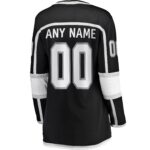 Los Angeles Kings Fanatics Women's Home Breakaway Custom Jersey - Black
