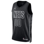 Brooklyn Nets Jordan Brand Unisex 2022/23 Swingman Custom Jersey - Statement Edition - Black