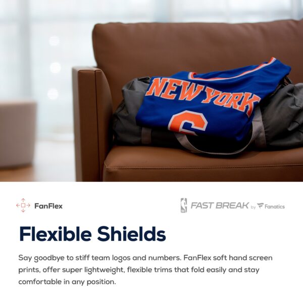 New York Knicks Fanatics Fast Break Custom Replica Jersey Blue - Icon Edition