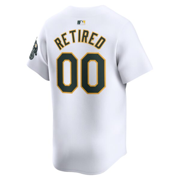 Oakland Athletics  Home Limited Pick-A-Player Retired Roster Jersey - White