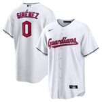 Andru00c3u00a9s Gimu00c3u00a9nez Cleveland Guardians  Home  Replica Player Jersey - White