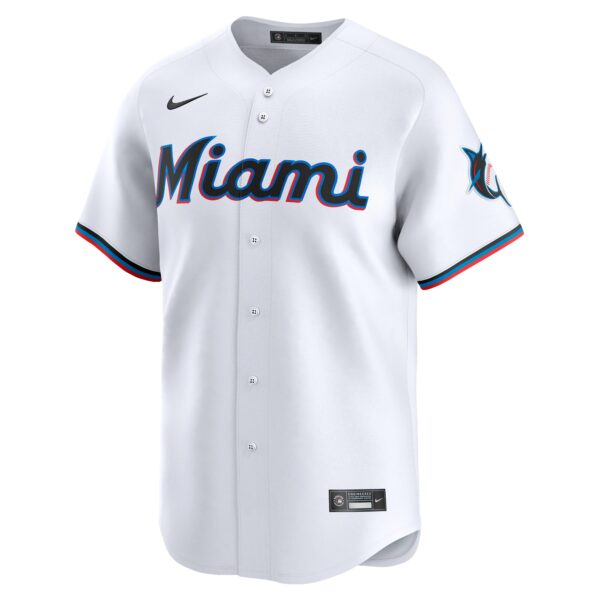 Braxton Garrett Miami Marlins  Home Limited Player Jersey - White