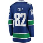 Ian Cole Vancouver Canucks Fanatics Women's Home Breakaway Player Jersey - Blue