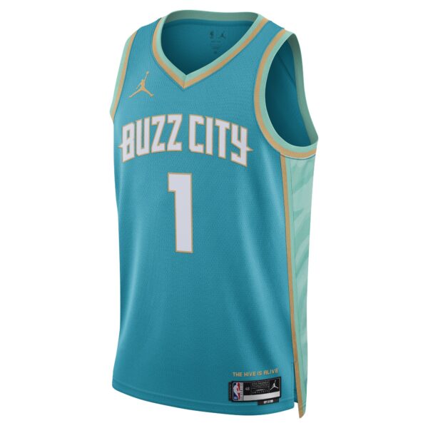 LaMelo Ball Charlotte Hornets Jordan Brand Unisex 2023/24 Swingman Jersey - Teal - City Edition