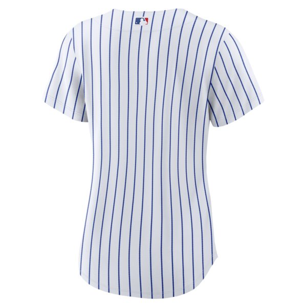 Chicago Cubs  Women's Home Blank Replica Jersey - White