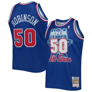 David Robinson Western Conference Mitchell & Ness Hardwood Classics 1992 NBA All-Star Game Swingman Jersey - Royal