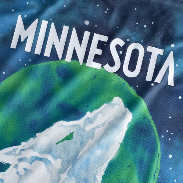 Minnesota Timberwolves NBA & KidSuper Studios by Fanatics Unisex Hometown Jersey - Blue