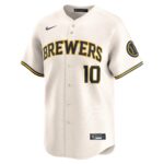 Sal Frelick Milwaukee Brewers  Home Limited Player Jersey - Cream