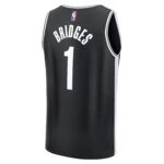 Mikal Bridges Brooklyn Nets Fanatics Youth Fast Break Player Jersey - Icon Edition - Black