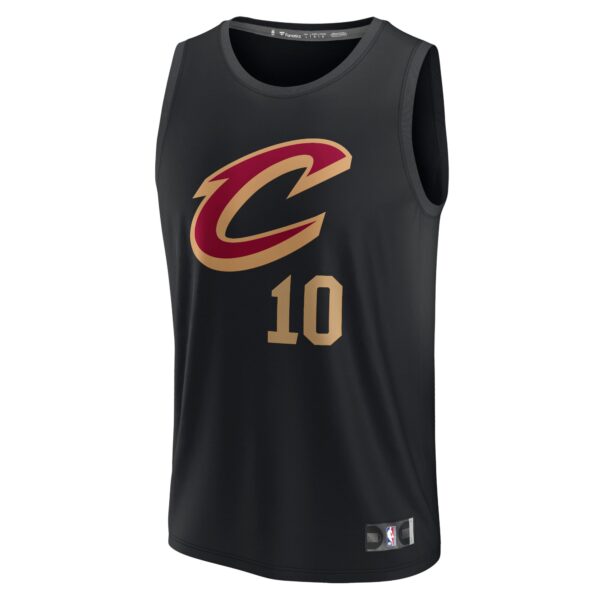 Darius Garland Cleveland Cavaliers Fanatics Fast Break Replica Player Jersey - Statement Edition - Black