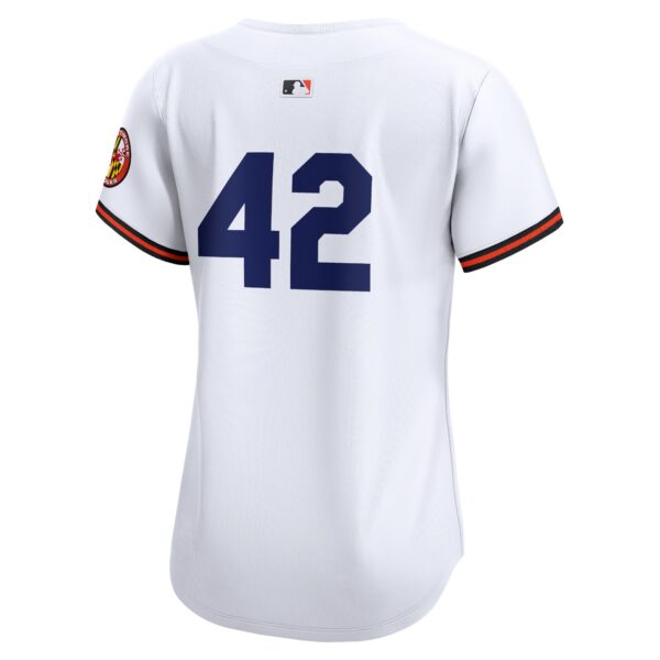 Baltimore Orioles  Women's 2024 Jackie Robinson Day Home Limited Jerseyu00c2u00a0u00e2u20acu201c White
