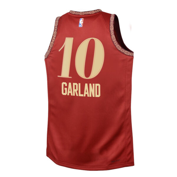 Darius Garland 10 Cleveland Cavaliers 2023/24 City Edition Swingman YOUTH Jersey - Wine