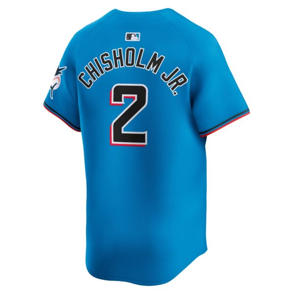 Jazz Chisholm Jr. Miami Marlins  Alternate Limited Player Jerseyu00c2u00a0u00e2u20acu201c Blue