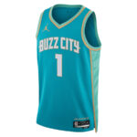 LaMelo Ball 1 Charlotte Hornets 2023/24 City Edition Swingman Jersey - Teal