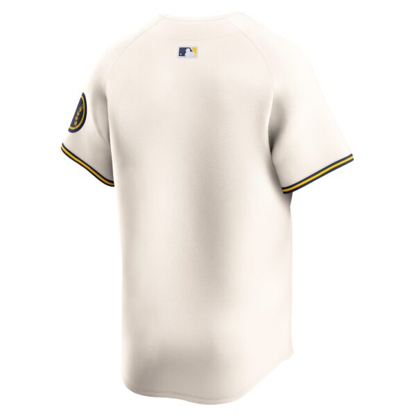Milwaukee Brewers  Youth Home Limited Jersey - Cream