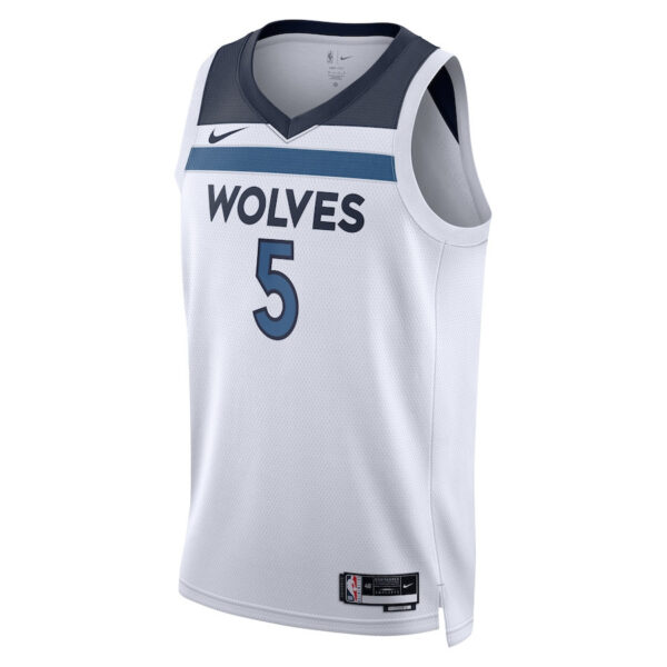 Anthony Edwards 5 Minnesota Timberwolves Unisex Swingman Jersey - Association Edition - White