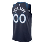 Minnesota Timberwolves  2021/22 Diamond Swingman Custom Jersey - Icon Edition - Navy