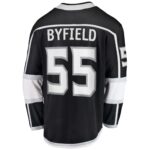 Quinton Byfield Los Angeles Kings Fanatics Home Team Breakaway Player Jersey - Black