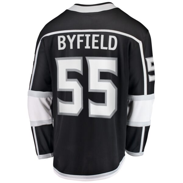 Quinton Byfield Los Angeles Kings Fanatics Home Team Breakaway Player Jersey - Black