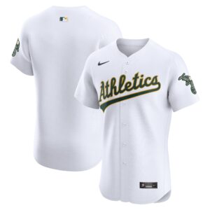 Oakland Athletics  Home Elite Jersey - White