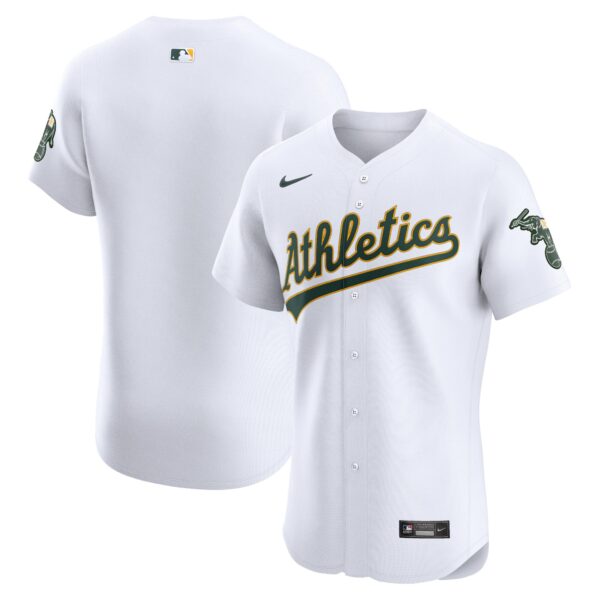 Oakland Athletics  Home Elite Jersey - White