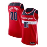Washington Wizards  2021/22 Diamond Authentic Custom Jersey - Icon Edition - Red