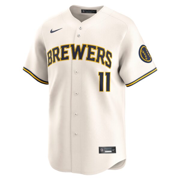 Rowdy Tellez Milwaukee Brewers  Home Limited Player Jersey - Cream