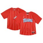 Miami Marlins  Toddler City Connect Limited Jersey - Red