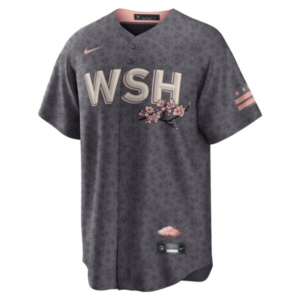Washington Nationals  City Connect Replica Team Jersey - Gray