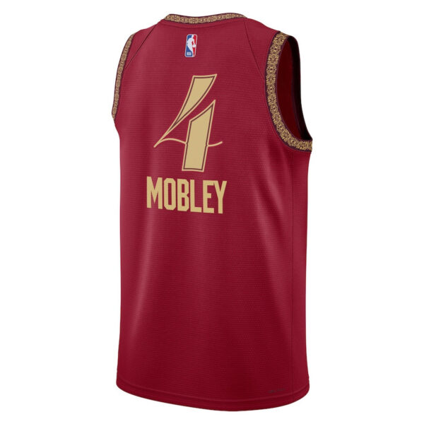 Evan Mobley 4 Cleveland Cavaliers 2023/24 City Edition Swingman Jersey - Wine