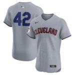 Cleveland Guardians  Road 2024 Jackie Robinson Day Elite Jersey - Gray