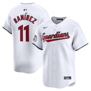 Jose Ramirez Cleveland Guardians  Home Limited Player Jersey - White