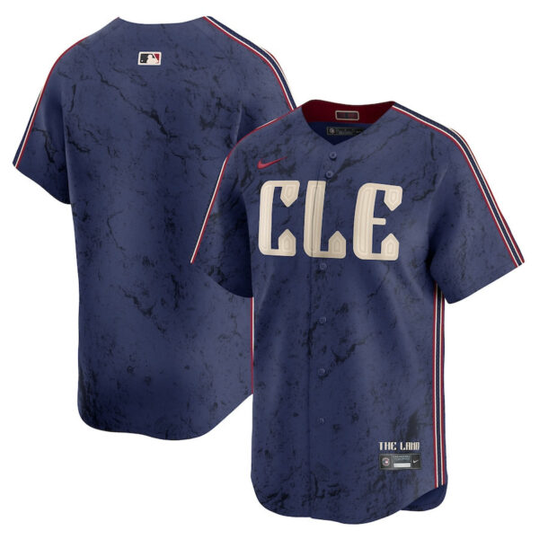 Cleveland Guardians 2024 City Connect Limited Men Jersey - Navy