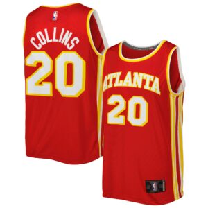John Collins Atlanta Hawks Fanatics Fast Break Player Jersey Red - Icon Edition